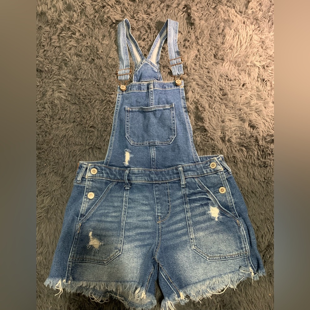 Blue Denim Overalls